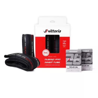 Vittoria Rubino Pro G2.0  700x28C TLR Zestaw Twin Pack