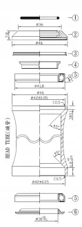 Stery zintegrowane NECO H51 IS42/S42 1-1/8