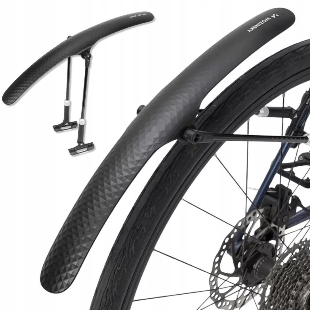 Błotnik do Gravela szosy Wozinsky WBR-01 uniwersalny z regulacją - czarny