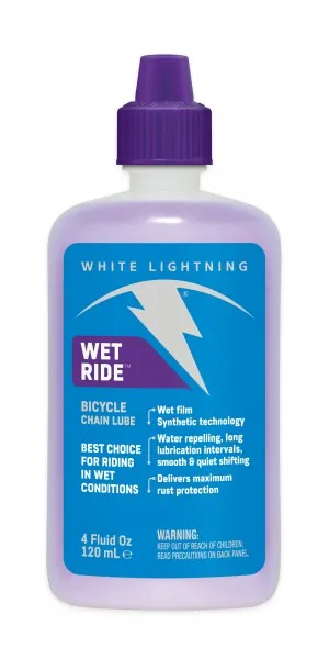 White Lightning Wet Ride Olej do łańcucha 