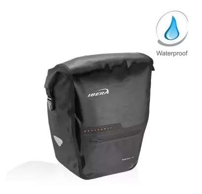 Sakwa IBERA IB-BA20 Wodoszczelna 15L czarna