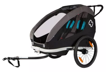 Przyczepka rowerowa dla dzieci Traveller Twin Hamax