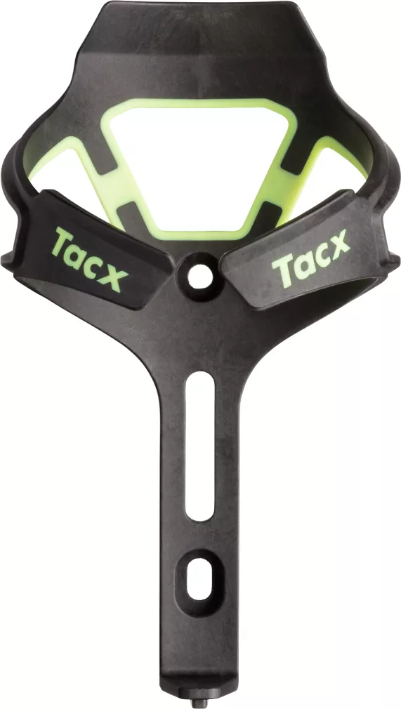 TACX CIRO Koszyk na bidon czarno-fluo matowy