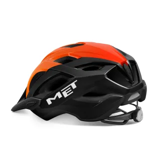 MET Crossover Kask MTB czarno-pomarańczowy