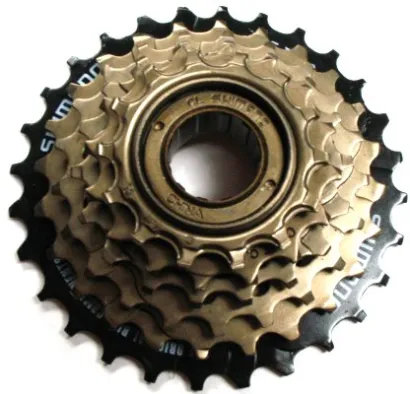 Wolnobieg 6 rzędów MF-TZ20 SHIMANO