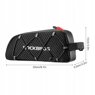 Torba rowerowa na ramę Rockbros 039BK - 4