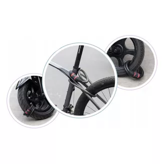 Zapięcie rowerowe Rockbros RKS507-1BK na szyfr 1,8m - czarne - 8