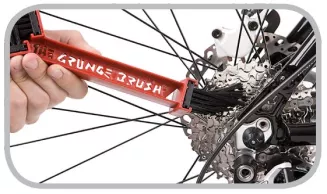 Szczotka do czyszczenia łańcucha i zębatek kasety grunge brush - 4