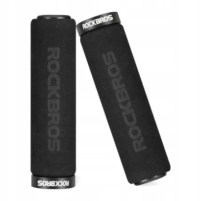 Chwyty rowerowe piankowe Rockbros BT1001BKBK