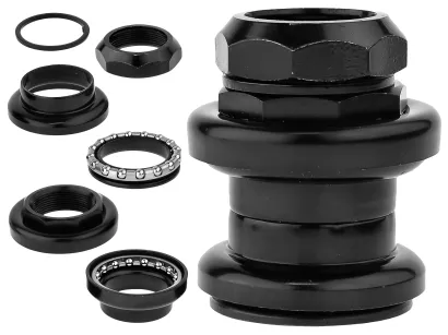 Stery nakręcane NECO H-831 1" stal czarne 25,4mm