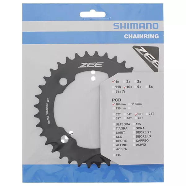 Tarcza Mechanizmu 36T FC-M640 Black ZEE Shimano