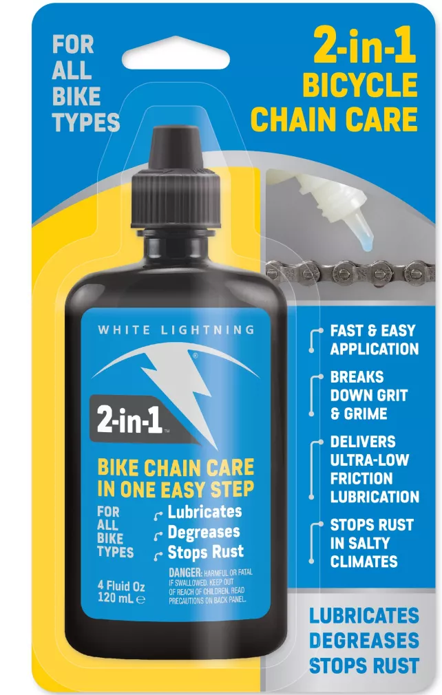 Olej do łańcucha White Lightning 2-in1
