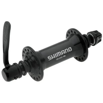 Piasta przód,szosa zacisk 36H,czarna 2200 SHIMANO