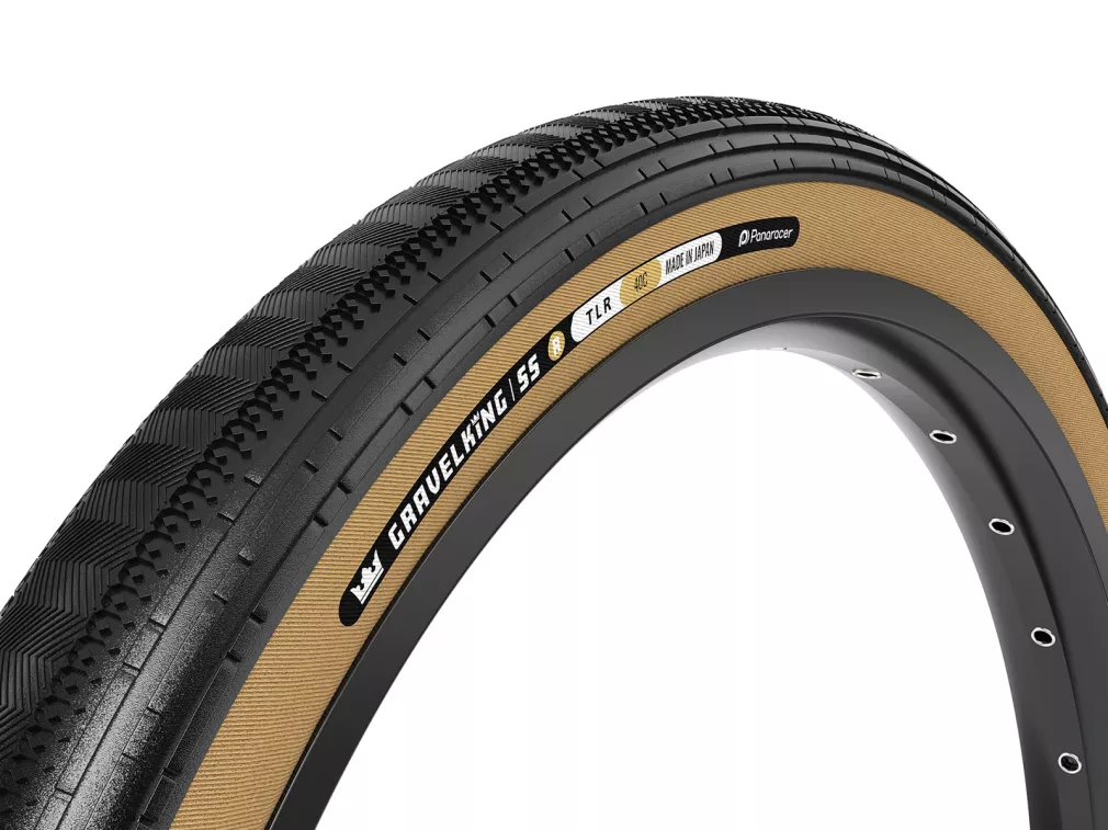 Opona Panaracer GravelKing SS R 700x40C TLR czarno-bursztynowa