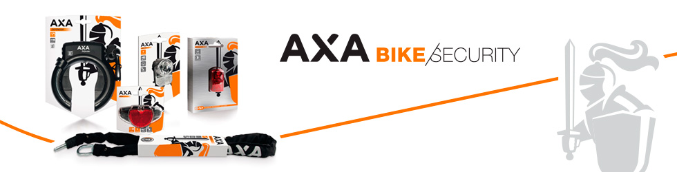 AXA jest światowym liderem w produkcji oświetleń i zabezpieczeń rowerowych, marka